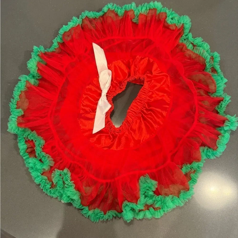 Festive Red and Green Kids Matching Set